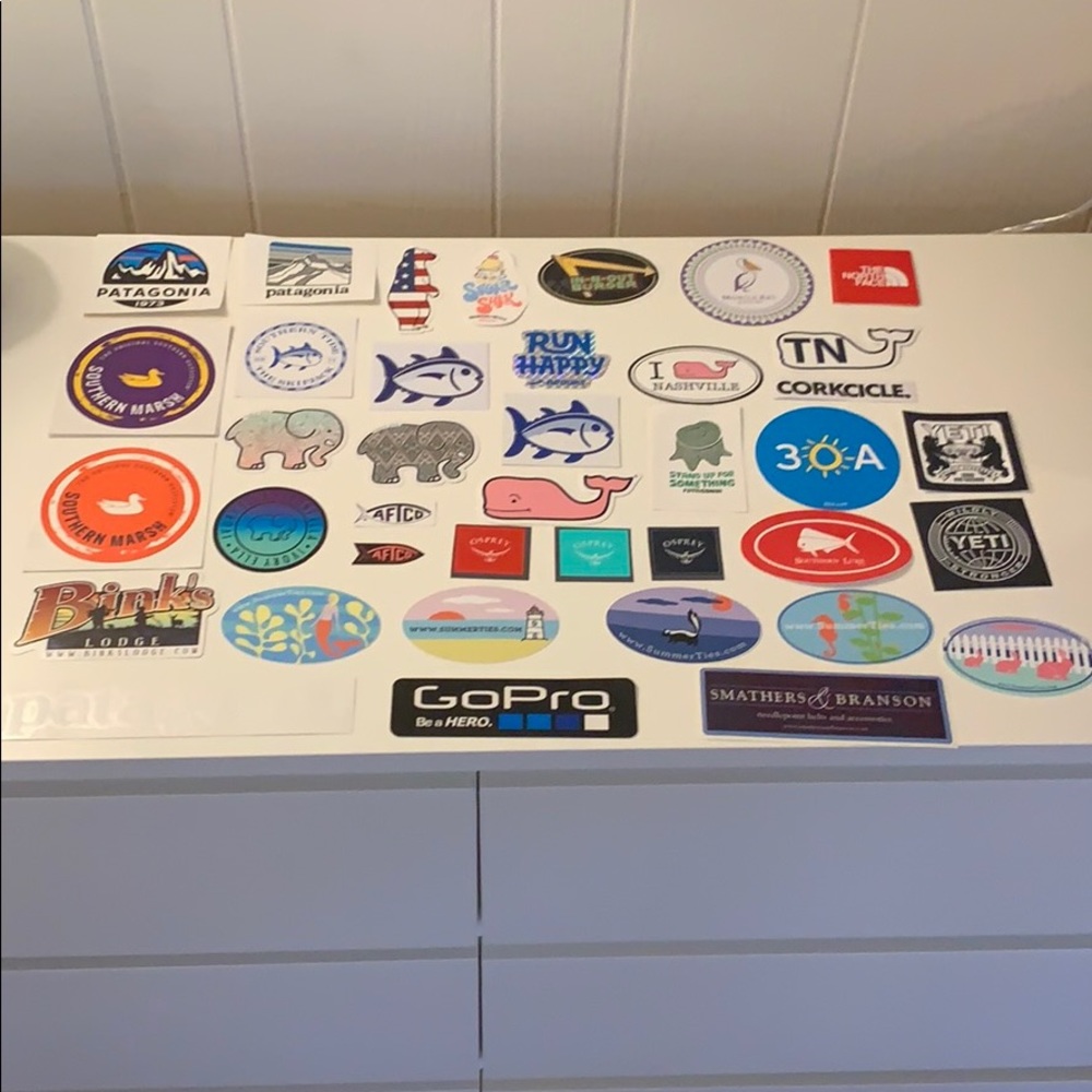 Preppy/ Outdoorsy stickers for sale